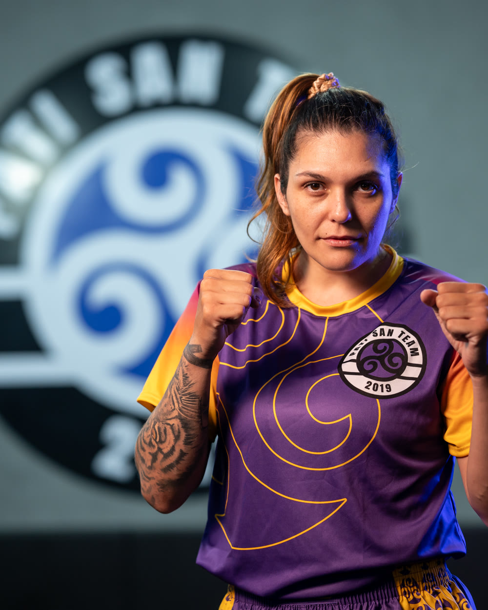 Patricia Fonseca (Pati San) — grau-preto de Muay Thai, fundadora da Pati San Team