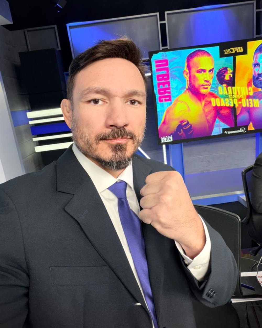 Vitor Miranda — ex-atleta do UFC, comentarista e analista de lutas